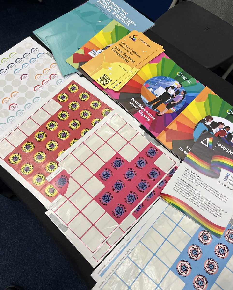 TODAY! We're at <a href="/ExeterCollege/">Exeter College</a> EXtra fair. Come along to our stall, get a sticker, and see some fabulous posters of our Queer Science Competition!