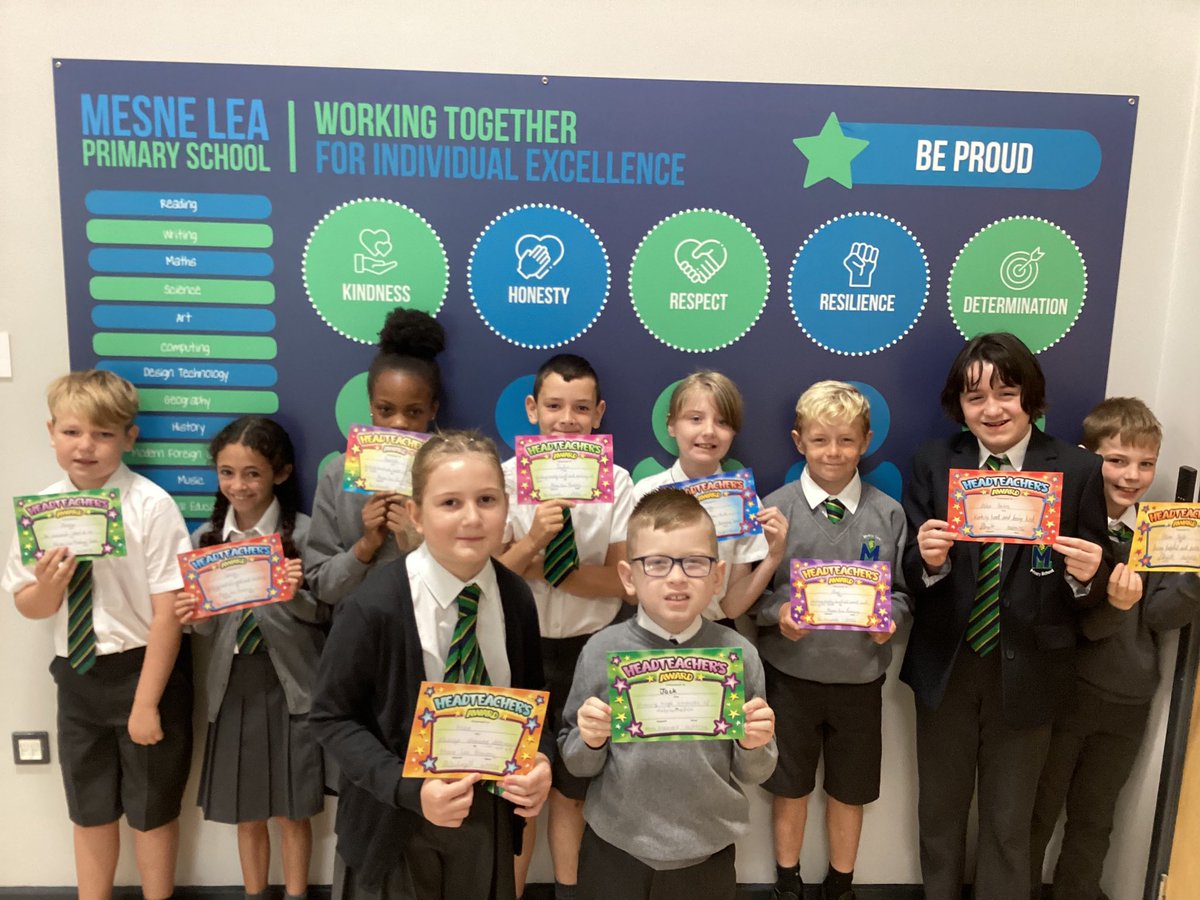 UKS2 Award Winners #schoolvalues