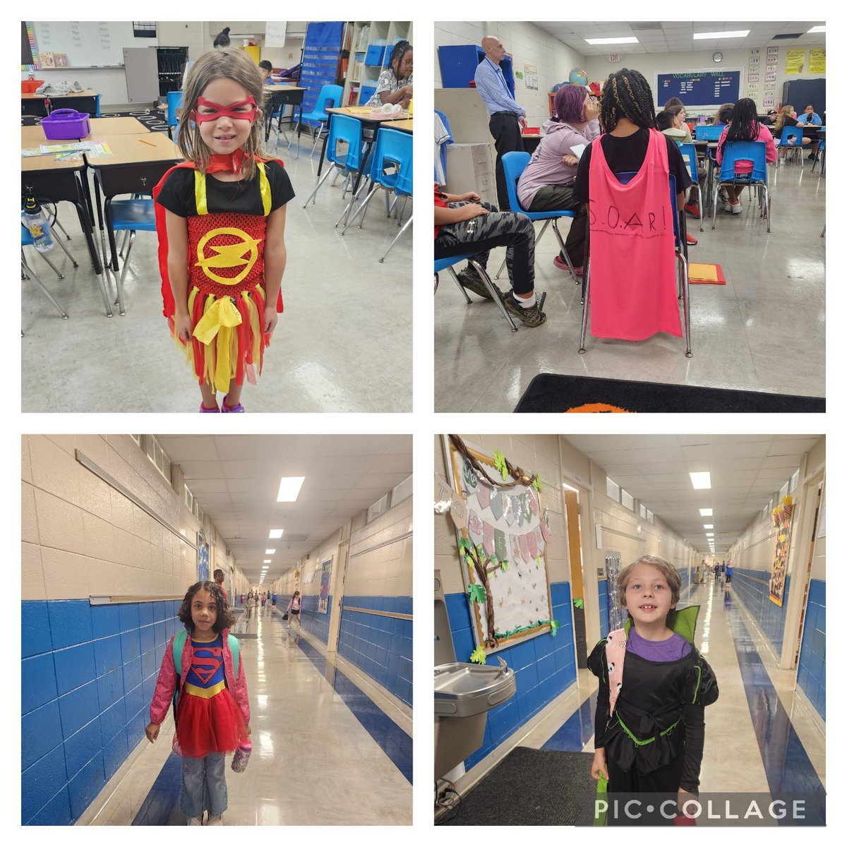 Spotted a few superheros SOARing around Central for our   PBIS week!
#Supergoodbehavior