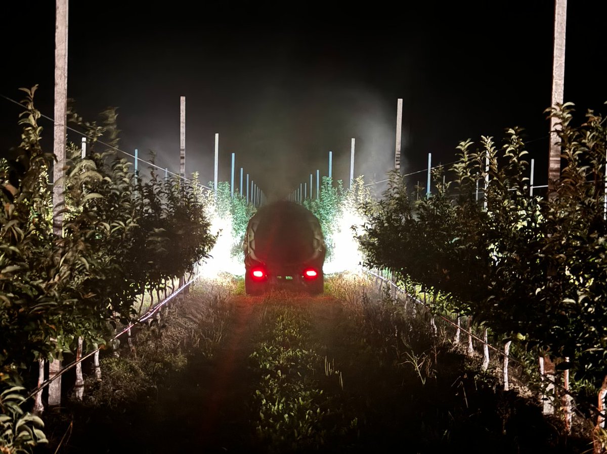 LanjiangTech's tweet image. At sunset and through the night, it's always the knight on duty.
#S1000 #LJTech #SmartAgriculture #agriculturalsprayer #futurefarming #AgriAuto