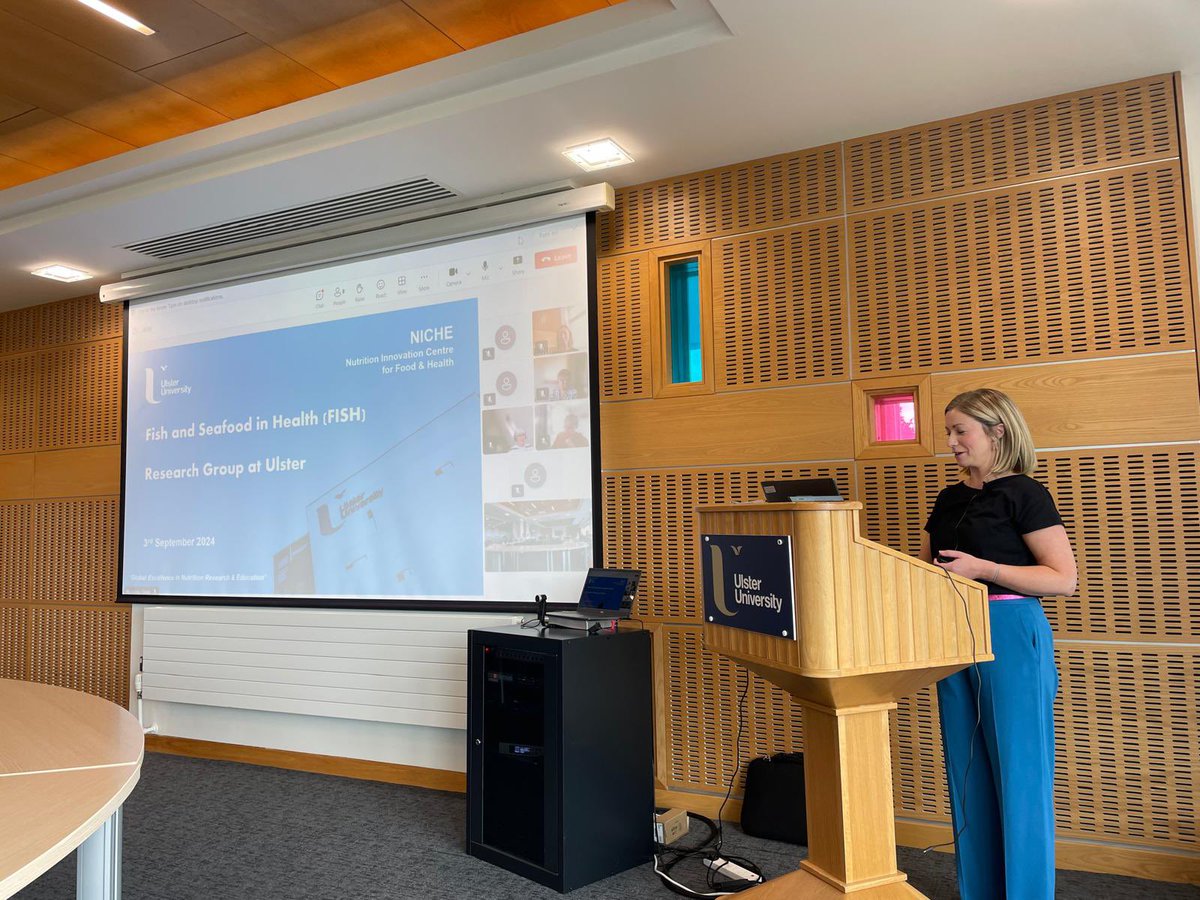 The Fish, Seafood and Health (FISH) research group based within <a href="/NICHE_ULSTER/">NICHE</a> <a href="/UlsterUniBiomed/">Biomedical Sciences</a> welcomed national and international researchers to Coleraine Campus to discuss the importance of sustainable fish and seafood for everyone- maximising benefits to health and the economy