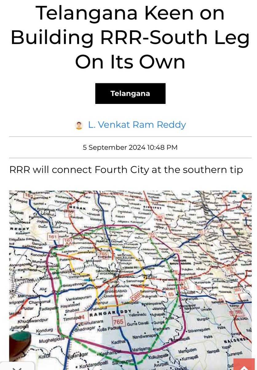 IDIProperties's tweet photo. https://t.co/pXSqjnqTVp

#Telangana 
#Hyderabad 
#RoadDevelopments
#RegionalRingRoad
#realestatemarket https://t.co/DEsZSlzhBn