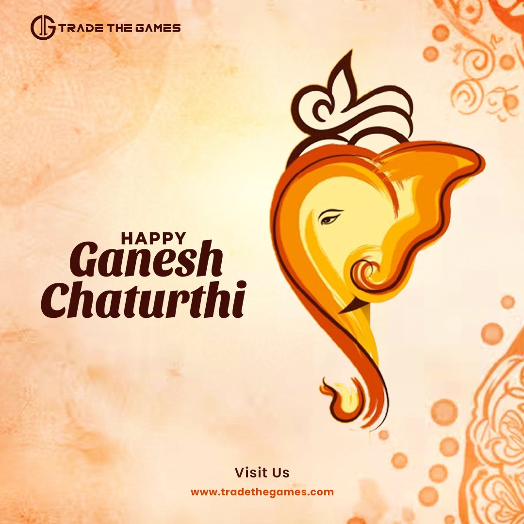 tradethegames's tweet photo. May the power of Lord Ganesha fill your life with happiness and good fortune. Happy Ganesh Chaturthi! 🙏🙏

#ganeshchaturthi #festival #happyganeshchaturthi #ganeshchaturthi2024 #GanpatiBappaMorya #FestivalOfJoy #tradethegames https://t.co/PzPpiFiOm1