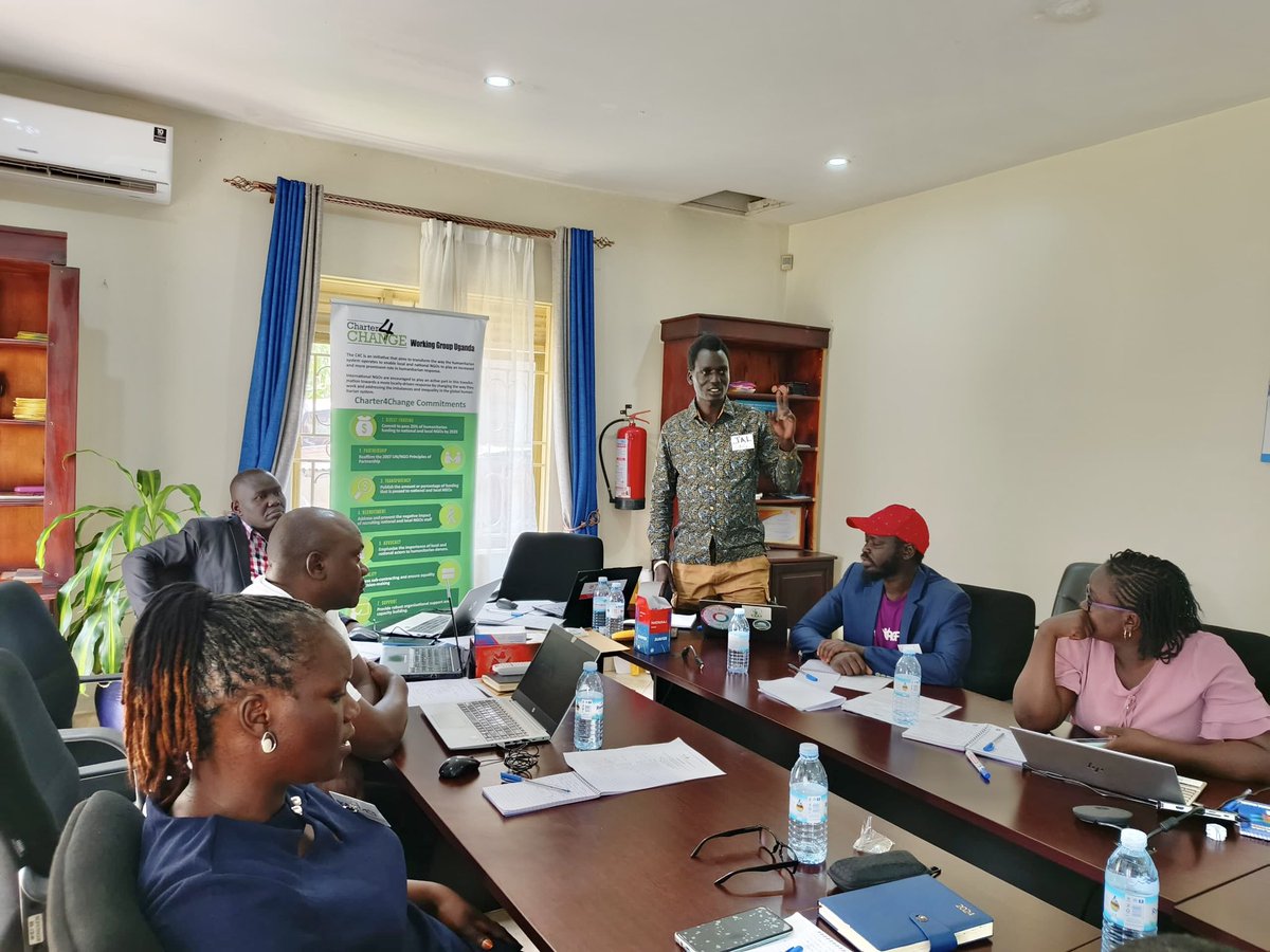 C4C_Uganda's tweet image. &quot;Let’s appreciate that Government is the first Local Actor. As we focus on Grand Bargain Commitments, let&apos;s package our messages strategically &amp;amp; negotiate roles between INGOs, Government, &amp;amp; Local Community Actors to ensure a win for everyone.”@JalRuot our Co-Chair #LocalizationUg