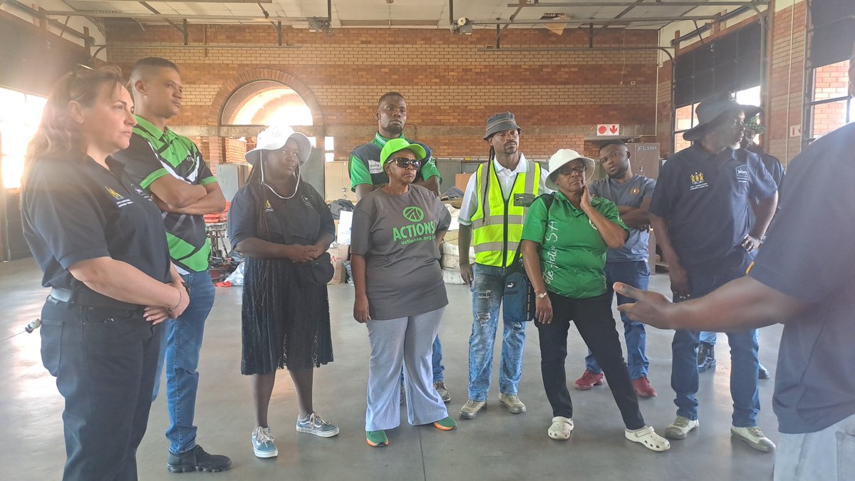 SthembeloMajola's tweet image. Watch: @Action4SA Joburg Caucus is currently conducting an oversight visit at Turrfontein Fire Station. Councillors are being led by the  Station Commander.  Councillors raised their grave concerns about the deterioration of this historic Fire Stations.