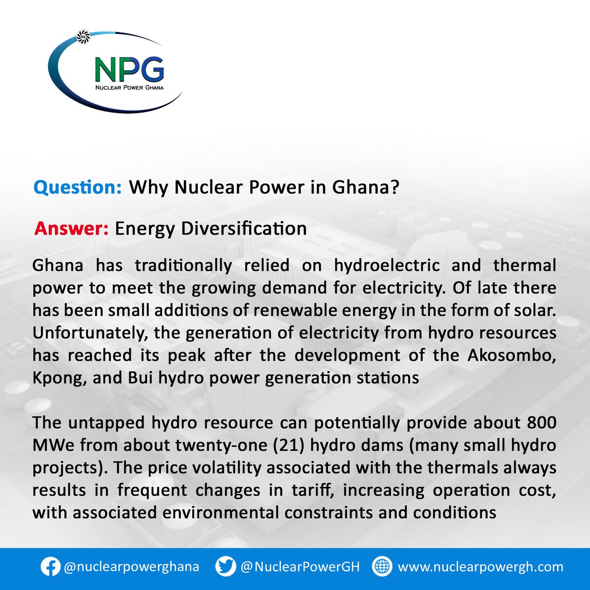 Nuclear Power Ghana tweet media