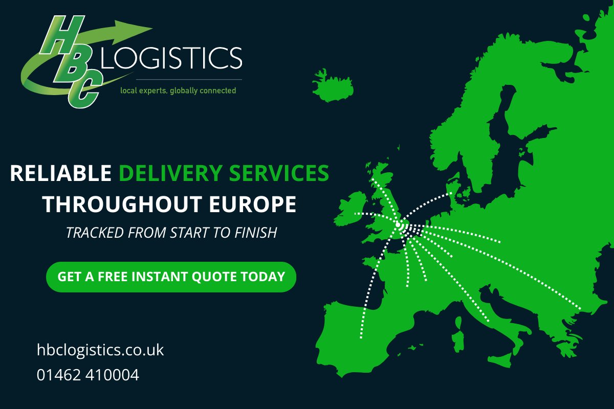 At HBC Logistics, our European deliveries have proven to be trustworthy and dependable. Our expert team ensures seamless, on-time deliveries, with reliable tracking so you can be kept updated.

Get in touch with us for a FREE instant quote today!

hbclogistics.co.uk/services/deliv…