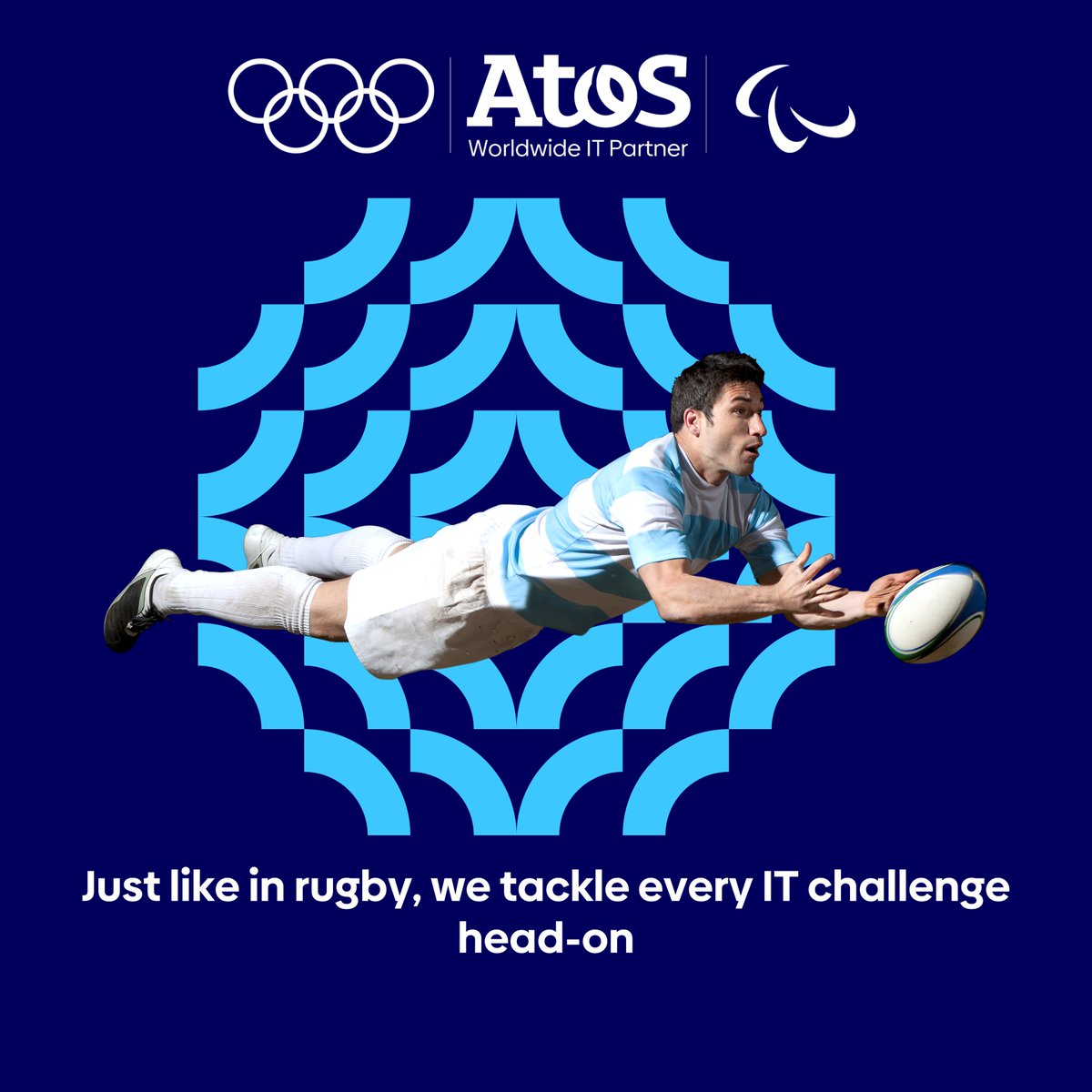 fdoreau's tweet photo. [#Paris2024] 🏉 Strong defense and strategy are key in rugby. At Atos, our DevSecOps enhance security and agility. With 600 microservices, we've sped up Olympic app development 3x!

Learn more: https://t.co/rwIGveZ8Bm

#CelebratingWhatMatters https://t.co/kNT28Xkg7d