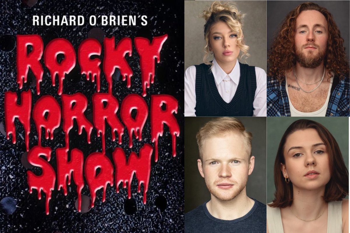🎺 STEPHANIE CHANDOS, STEPHEN JOHNSON, OLIVIA HEWITT JONES and CHRISTIAN LUNN will be joining the cast of the 'Rocky Horror Show’.Stephanie will be playing the role of 'Columbia', Stephen as 'Phantom/Ensemble', Olivia Hewitt-Jones 'Swing' and Christian will be 'Riff-Raff. 🎺