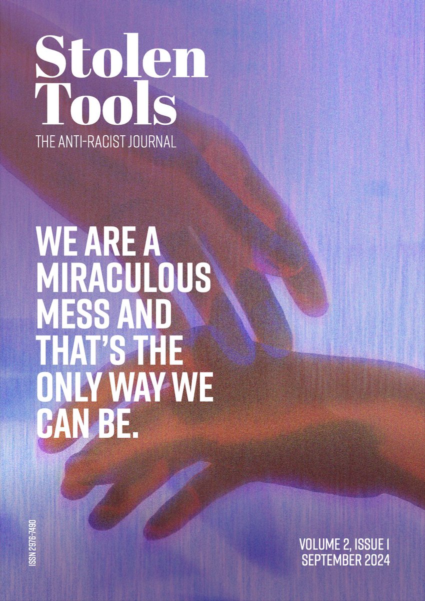 The new issue of <a href="/Stolentools_/">Stolen_tools</a> is out!!!! Feast your eyes on it here: stolentools.com. Thanks to the team, our contributors, reviewers, mentors, funders, proofer and artists. It's amazing how many different people come together to publish something like this.