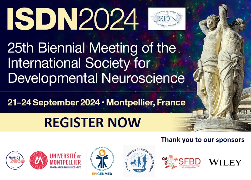 ISDN 2024 Conference (@isdnconference) on Twitter photo Many thanks to the #ISDN2024 supporters and sponsors: LabUM EpiGenMed <a href="/umontpellier/">Université de Montpellier</a>, <a href="/sfbd_biodev/">SFBD-BioDev</a>, GIS Autisme et TND and <a href="/WileyNeuro/">Wiley Neuro</a>.
View the programme and register at: bit.ly/ISDN2024 Many thanks to the #ISDN2024 supporters and sponsors: LabUM EpiGenMed <a href="/umontpellier/">Université de Montpellier</a>, <a href="/sfbd_biodev/">SFBD-BioDev</a>, GIS Autisme et TND and <a href="/WileyNeuro/">Wiley Neuro</a>.
View the programme and register at: bit.ly/ISDN2024