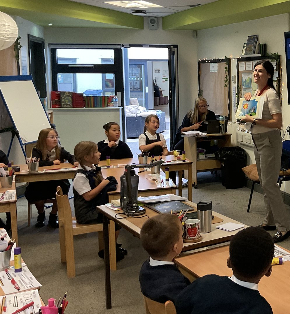 An excellent start to Y3, all the children have been focused and trying their best. Here they are enjoying a wonderful Spanish Lesson. <a href="/CroxtethC/">CroxtethCPS</a>