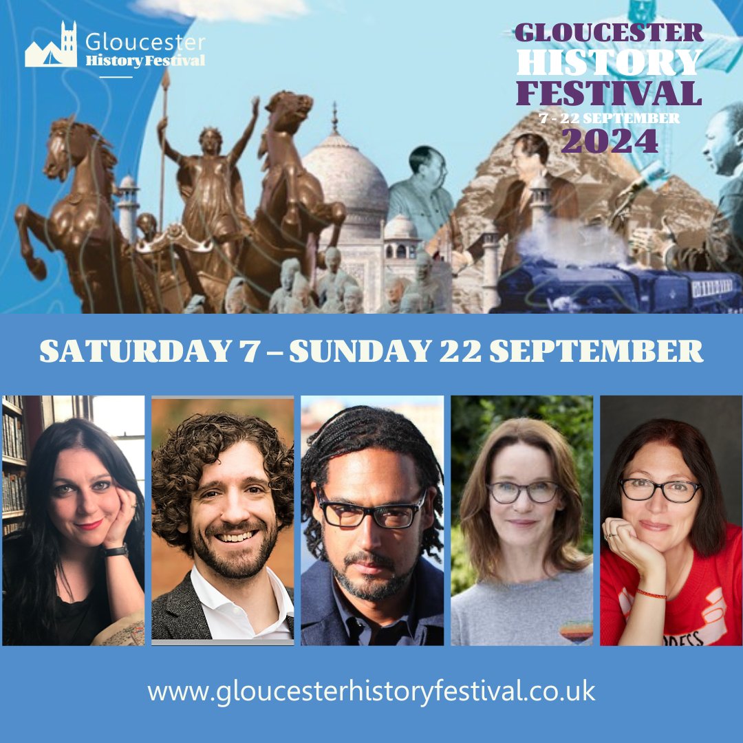 Gloucester History Festival (@gloshistfest) on Twitter photo The History Talks at #GlosHistFest24 start on Sat. The ancient beams of Blackfriars will see <a href="/DrJaninaRamirez/">Prof Janina Ramirez</a> <a href="/DavidOlusoga/">David Olusoga</a> @greg_jenner <a href="/susie_dent/">Susie Dent</a> & <a href="/officialnhaynes/">Natalie Haynes</a> (over 100 authors, historians & broadcasters) in 49 fascinating events. gloucesterhistoryfestival.co.uk/autumn-2024 <a href="/VisitGloucester/">Visit Gloucester</a> The History Talks at #GlosHistFest24 start on Sat. The ancient beams of Blackfriars will see <a href="/DrJaninaRamirez/">Prof Janina Ramirez</a> <a href="/DavidOlusoga/">David Olusoga</a> @greg_jenner <a href="/susie_dent/">Susie Dent</a> & <a href="/officialnhaynes/">Natalie Haynes</a> (over 100 authors, historians & broadcasters) in 49 fascinating events. gloucesterhistoryfestival.co.uk/autumn-2024 <a href="/VisitGloucester/">Visit Gloucester</a>