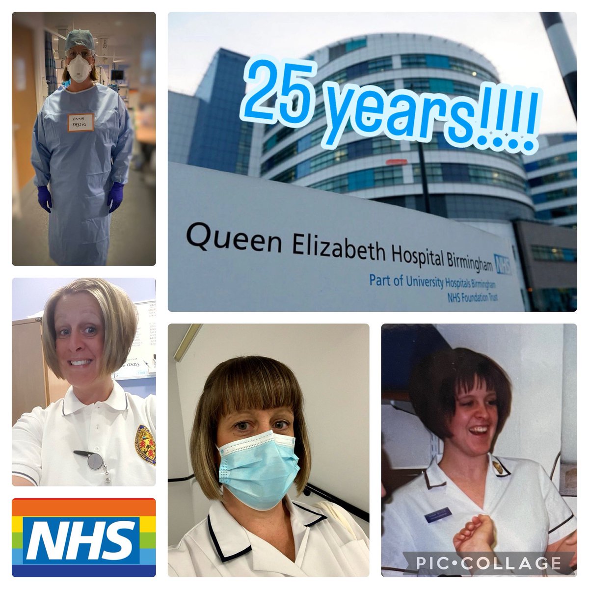25 yrs ago today I started a new job <a href="/UHBTherapy/">UHB Therapy Services</a> as a newly qualified physio. Didn’t think I’d still be here now!  New building,a gazillion new colleagues, a pandemic &amp;huge changes in practise. I’ve lived here longer than I’ve lived anywhere else but still a southerner at heart!