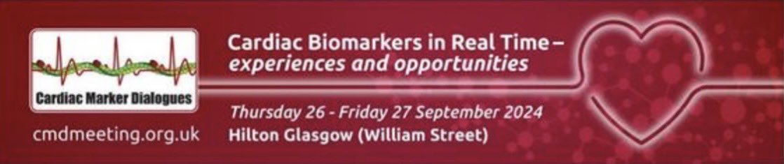UKNEQASCardiac's tweet photo. Three weeks to go until Cardiac Marker Dialogues 2024! Book now to join us in Glasgow on 26-27 September. 

For more info: https://t.co/WzsO5hBjw0
#cardiacmarkerdialogues https://t.co/dpacqd1ZJD