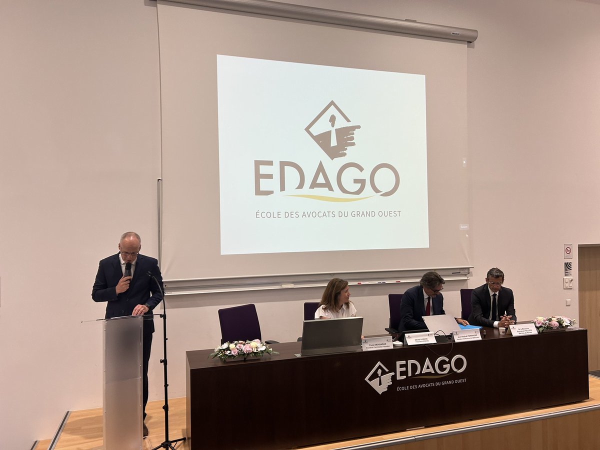Inauguration des nouveaux locaux de @EDAGrandOuest : de nouveaux espaces pour une formation d’excellence  des élèves avocats et des avocats <a href="/CNBarreaux/">Conseil national des barreaux - les avocats</a> <a href="/Conf_Batonniers/">ConférenceBâtonniers</a>