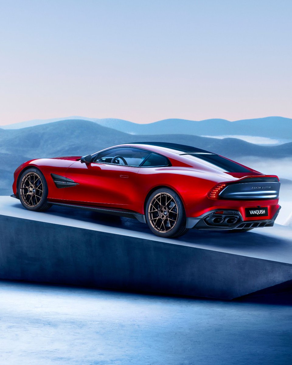 AstonManchester's tweet photo. For 111 years, we have redefined limits, transcended trends and engineered new eras of sophistication and performance. 

All this legacy is embodied in Vanquish.

#AstonMartin #VeniVidiVanquish #ZENITHDRIVEN https://t.co/fuZ302Kihf