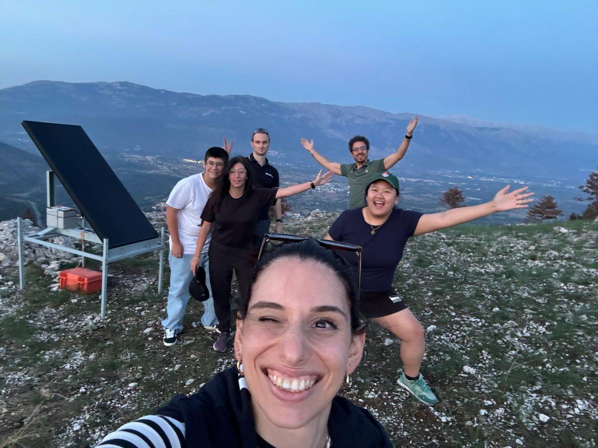 Two of the most aesthetic looking INGV GPS sites overlooking the region of Abruzzo, Italy. Very happy to be collaborating with this team :D
