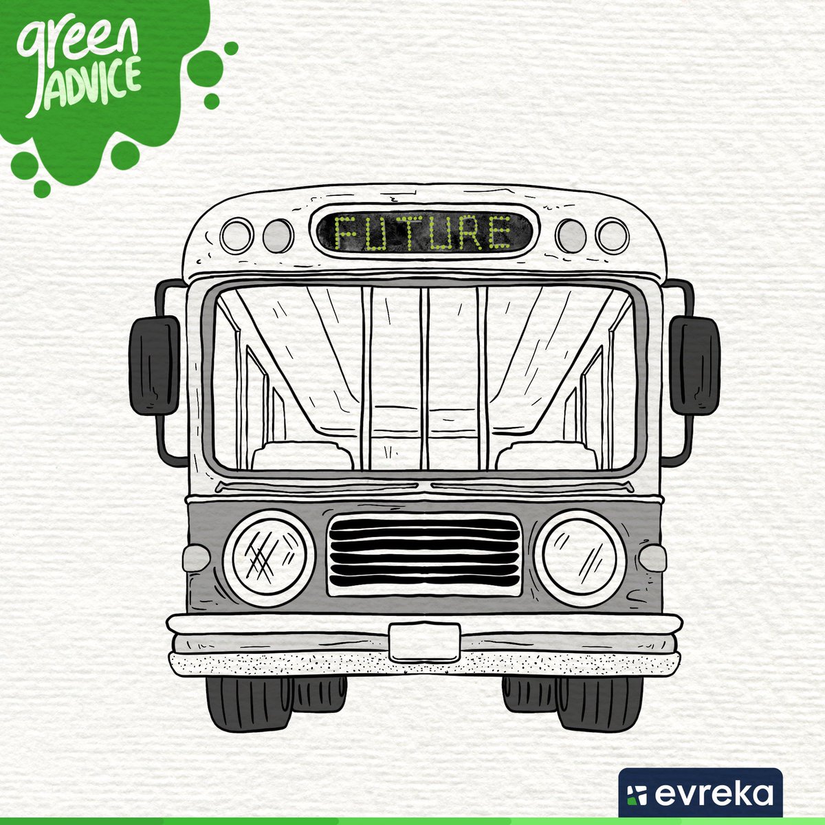 Destination: the future! Make way!! 😎  Public transport is the road to a cleaner, greener planet. Hop on, reduce your carbon footprint, and let’s drive toward a sustainable tomorrow together! 🌍💚 #GreenAdvice #PublicTransport #SustainableFuture