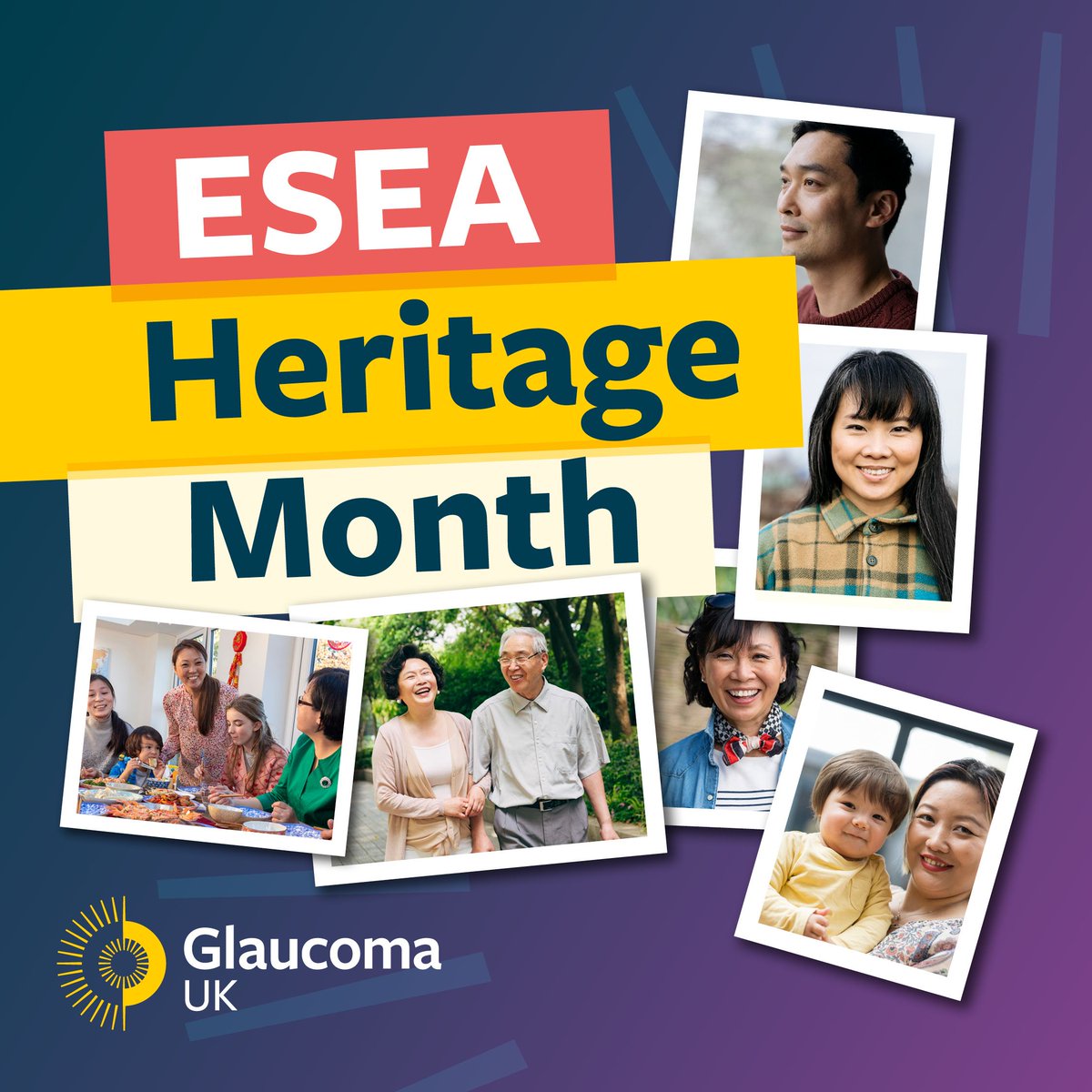 September is East and South East Asian Heritage Month!

Did you know, people of East Asian heritage have a higher risk of developing glaucoma? Regular eye tests every two years are crucial to detect the disease early.