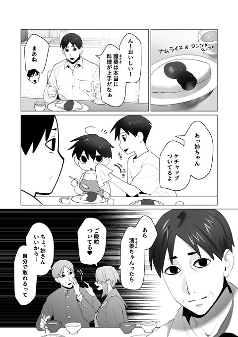 ズボラ姉と世話焼き弟 第8話【父の帰宅】 / 堂山堂 https://manga.nicovideo.jp/watch/mg860242 #ニコニコ漫画  投稿しました。キモめな弟が好きな方はどうぞ!父が登場します。