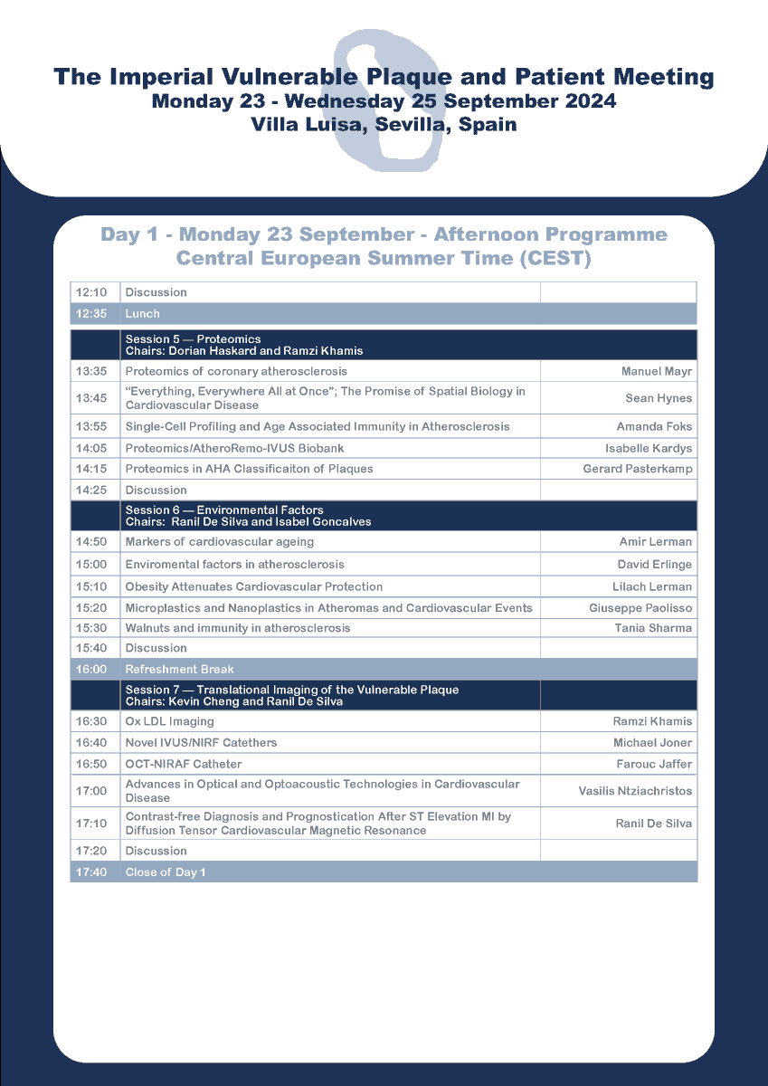 MillbrookMed's tweet photo. Exciting news! The Imperial #VPM2024 programme is now available!

Mark your calendars for 23-25 September and get ready to join us virtually. Check out the full schedule and see what's planned: https://t.co/p1gsCus7vs

@ImperialNHLI @ImperialMed @imperialcollege @rkhamis @AndreasEdsfeldt @FoksAmanda @FaroucJaffer @DAndreiniMD @JEscaned @DavidErlinge