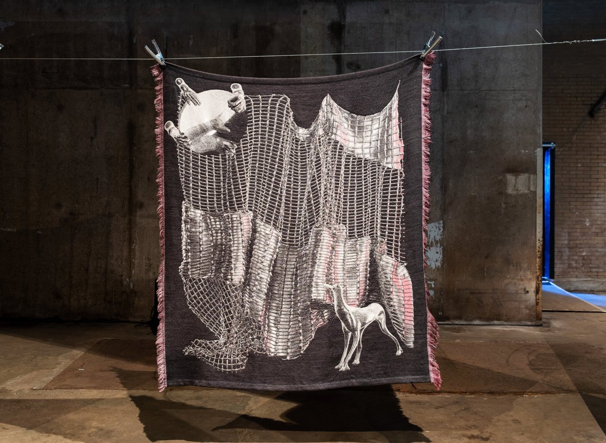 Yes we also make blankets! We were invited by studio de Ronners to design a blanket for ‘A Touch of Tenderness’: a project supporting struggling cultural institutions in Rotterdam.

Design: <a href="/elvinvandalen/">Elvin</a>  <a href="/formerformer/">Former</a> 
deronners.com/tenderness/