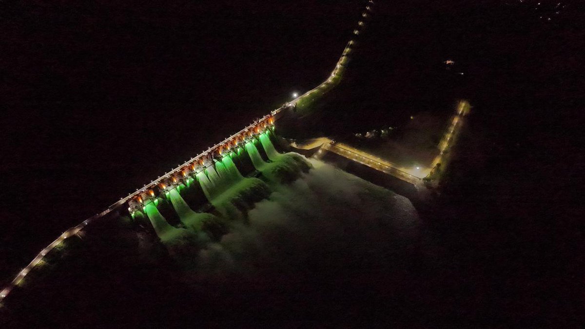 project_mahi's tweet photo. Night View of Mahi Bajaj Sagar
 @Dmbanswara @Neerajkpawanfan https://t.co/w4FFOswIZE