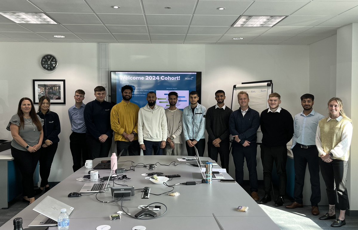 Adam Cannon (@me_cannon) on Twitter photo Today the <a href="/WatesGroup/">Wates Group</a> Midlands Buisness welcomed in new trainees for this year’s cohort. It’s brilliant to welcome them into the Buisness. Discussing how they will intregrate into the region. Lead by <a href="/JoFord_13/">Jo Ford (nee Smith)</a> Today the <a href="/WatesGroup/">Wates Group</a> Midlands Buisness welcomed in new trainees for this year’s cohort. It’s brilliant to welcome them into the Buisness. Discussing how they will intregrate into the region. Lead by <a href="/JoFord_13/">Jo Ford (nee Smith)</a>
