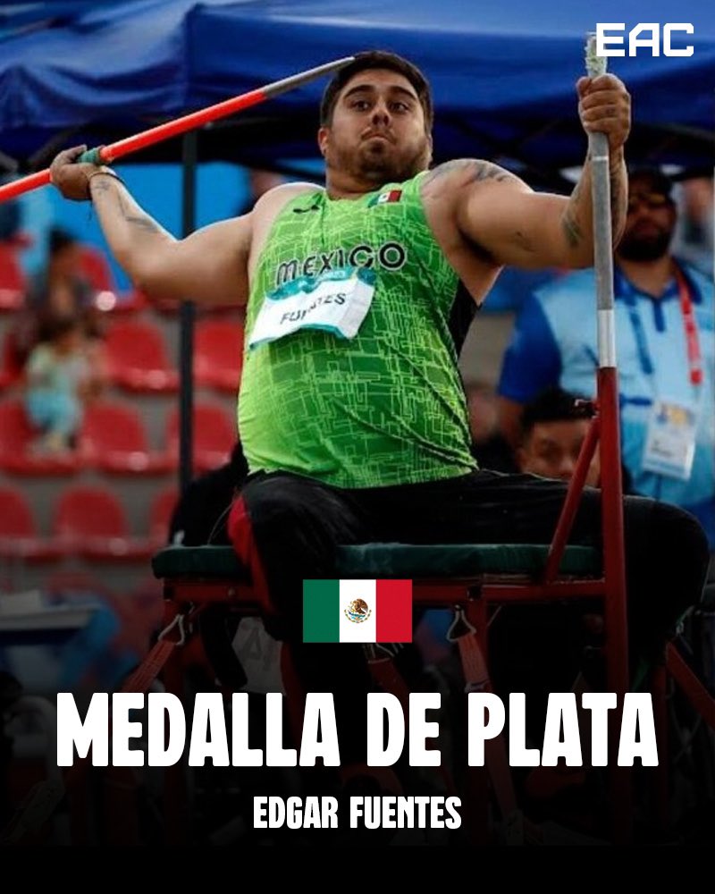 ¡MEDALLA DE PLATA PARA MÉXICO! 🥈🇲🇽

El mexicano Edgar Fuentes consigue la medalla de plata en lanzamiento de jabalina 🔥🇲🇽