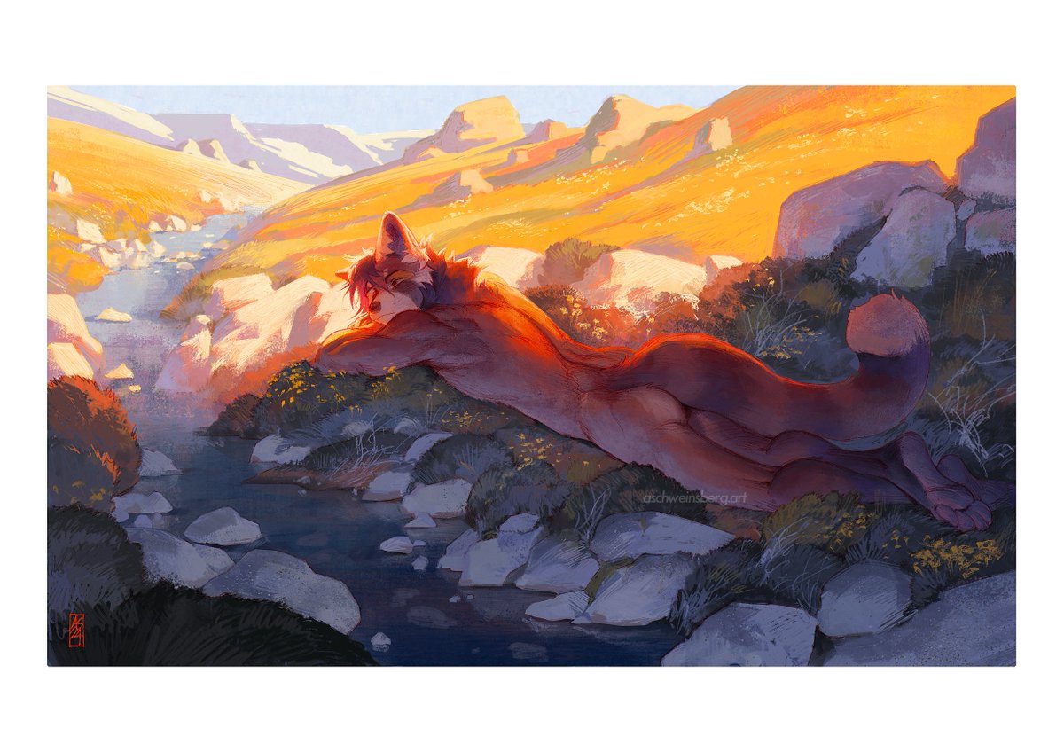 Alpine spring 🏔🌼
Painting commission