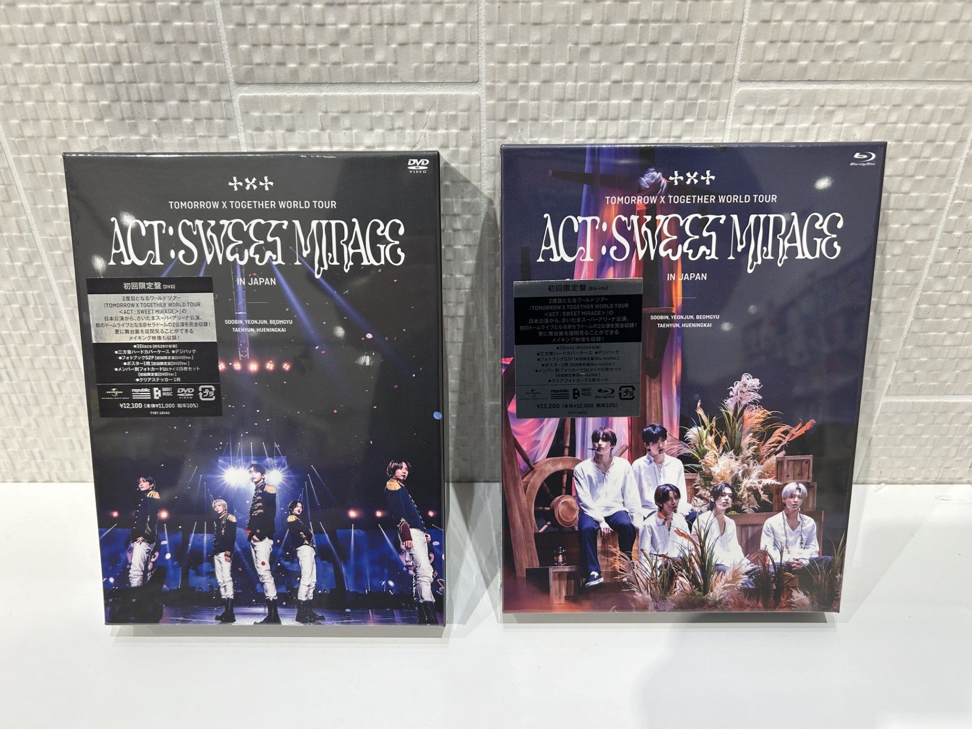 TXT ACT SWEET MIRAGE IN JAPAN 初回限定盤 TOMORROW X TOGETHER