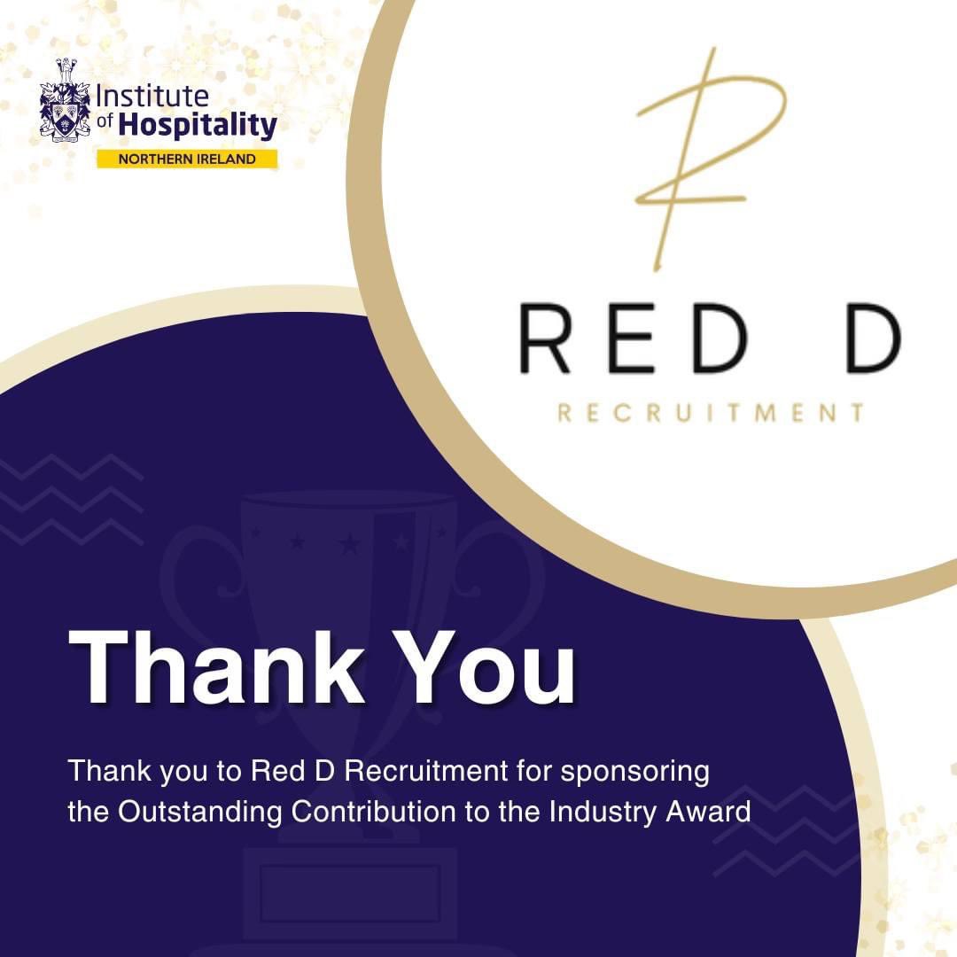 The countdown is on until the 27th Institute of Hospitality Awards at <a href="/cullodenestate/">Culloden Estate &Spa</a> on Friday 20th September.

Final tickets are available at: iohniawards.co.uk

Thanks to <a href="/RedDRecruitment/">Red D Recruitment</a>  for their support for our 2024 Awards!