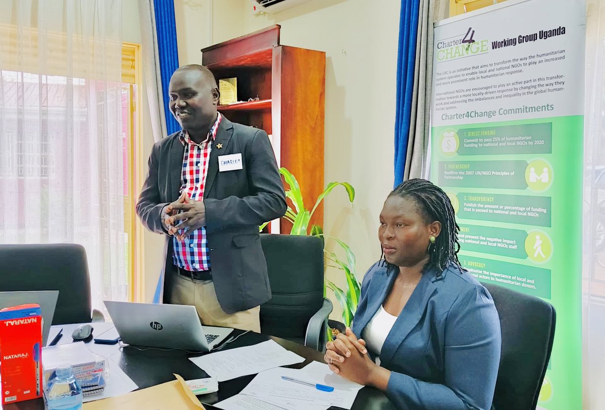 C4C_Uganda's tweet image. &quot;In our advocacy drive, we as Leaders must unpack the Localization Agenda while skillfully addressing culturally sensitive issues. Let’s ensure our approach respects and engages with Local Contexts.” Charles Onencan, National C4C Working Group Uganda Coordinator #LocalizationUg