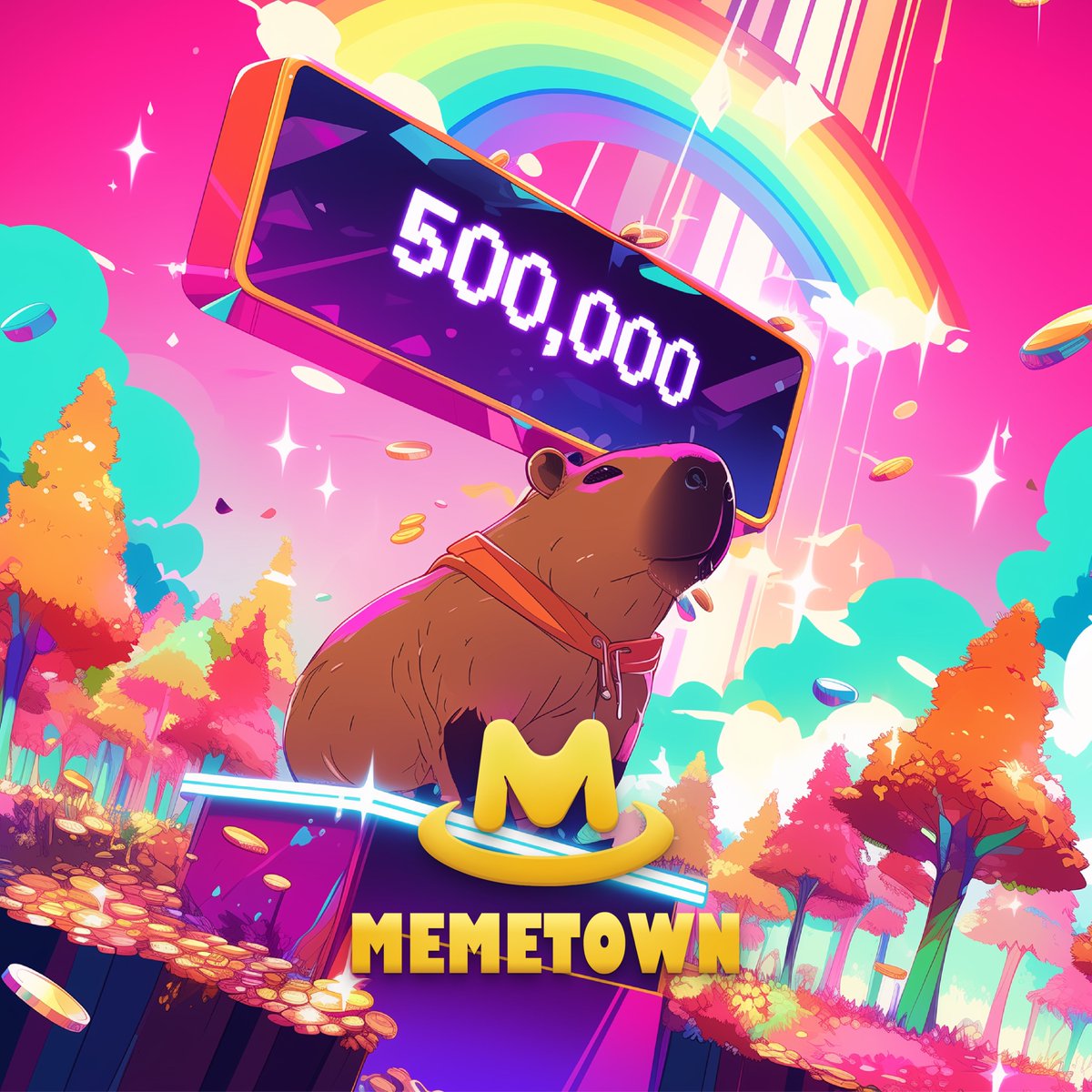🚀 Incredible Milestone! 🚀
MemeTown Reaches Half Million Users！ 🥳🥳🥳

🌟Every member is an essential part of our big family. Thank you for making this place so special!🙌

⬇️Join the revolution and be part of our growing family!
t.me/theMemeTownNews

#memecoin #meme