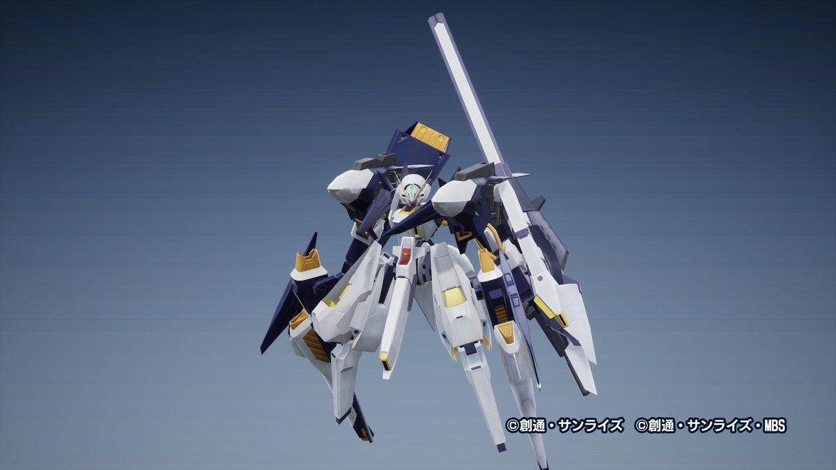 afterinthedark's tweet photo. ガンダムブレイカー4でウーンドウォート・ラーIIを再現してみた。コンポジット・シールド・ブースター、普通に武器として欲しいところ。現状は右腕に付属している形なので右腕にしか武器として付けられない。DLCでアドバンスオブゼータの機体追加されたら嬉しい。
#ガンブレ4 
 #ガンダムブレイカー4 https://t.co/5TR9KfJ8oC