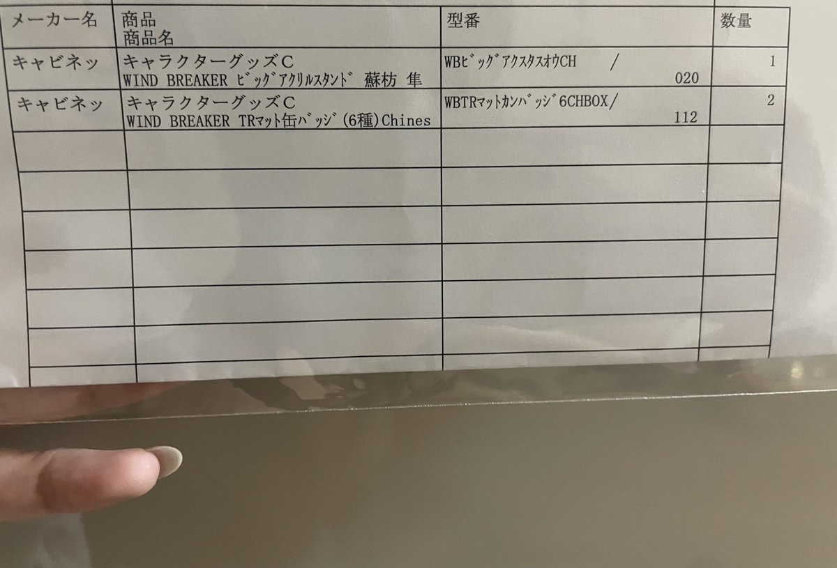 これだけしか入ってないのダルい泣

交換お約束してる方少しお時間いただきます。
申し訳ございません。

⚠️現在問い合わせ中です。