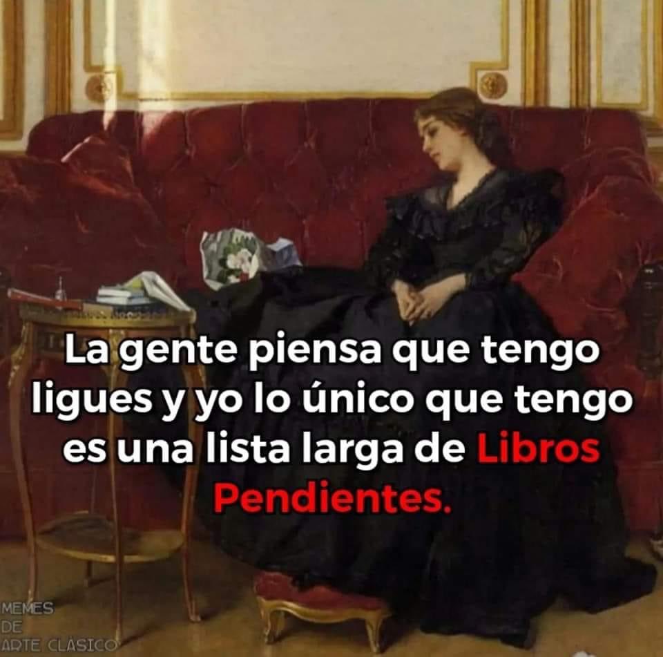 Amor por los libros tweet media