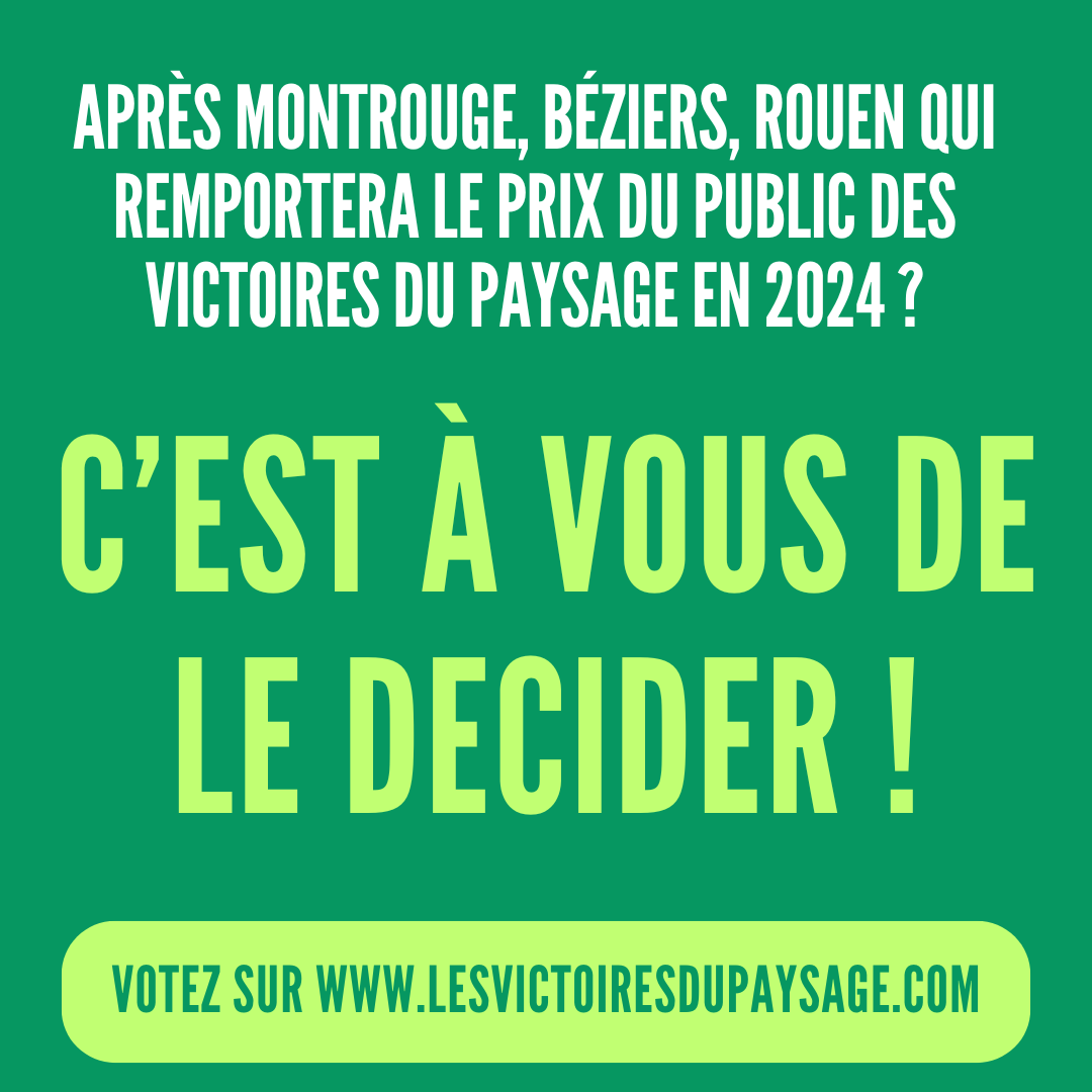 Votez pour votre aménagement préféré pr le Prix du Public des Victoires du Paysage 2024 sur lesvictoiresdupaysage.com jusqu'au 17.10.2024  
<a href="/val_hor/">VALHOR</a> <a href="/LesEntDuPaysage/">Les Entreprises du Paysage</a> <a href="/FedEpl/">Fédération des élus des Ent. publiques locales</a> <a href="/laSNHF/">Société Nationale d'Horticulture de France</a> <a href="/VVFleuris/">Villes et Villages Fleuris</a> <a href="/VillesdeFrance/">Villes de France</a> <a href="/PetitesVilles/">APVF</a> <a href="/Fr_VilleDurable/">France Villes et territoires Durables</a>  <a href="/UnionHlm/">UnionHlm</a> <a href="/l_amf/">AMF | Association des maires de France</a> <a href="/ANCTerritoires/">Agence nationale de la cohésion des territoires</a>