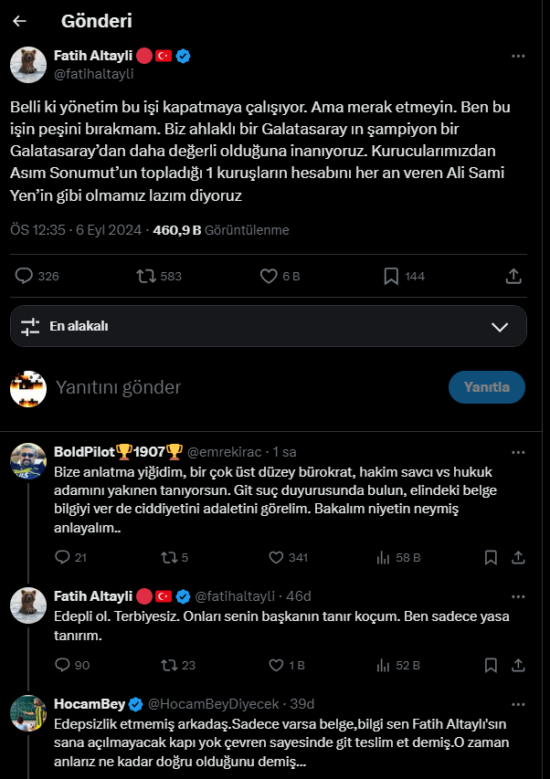 SAKİN OL EVLAT <a href="/fatihaltayli/">Fatih Altayli 🔴🇹🇷</a>