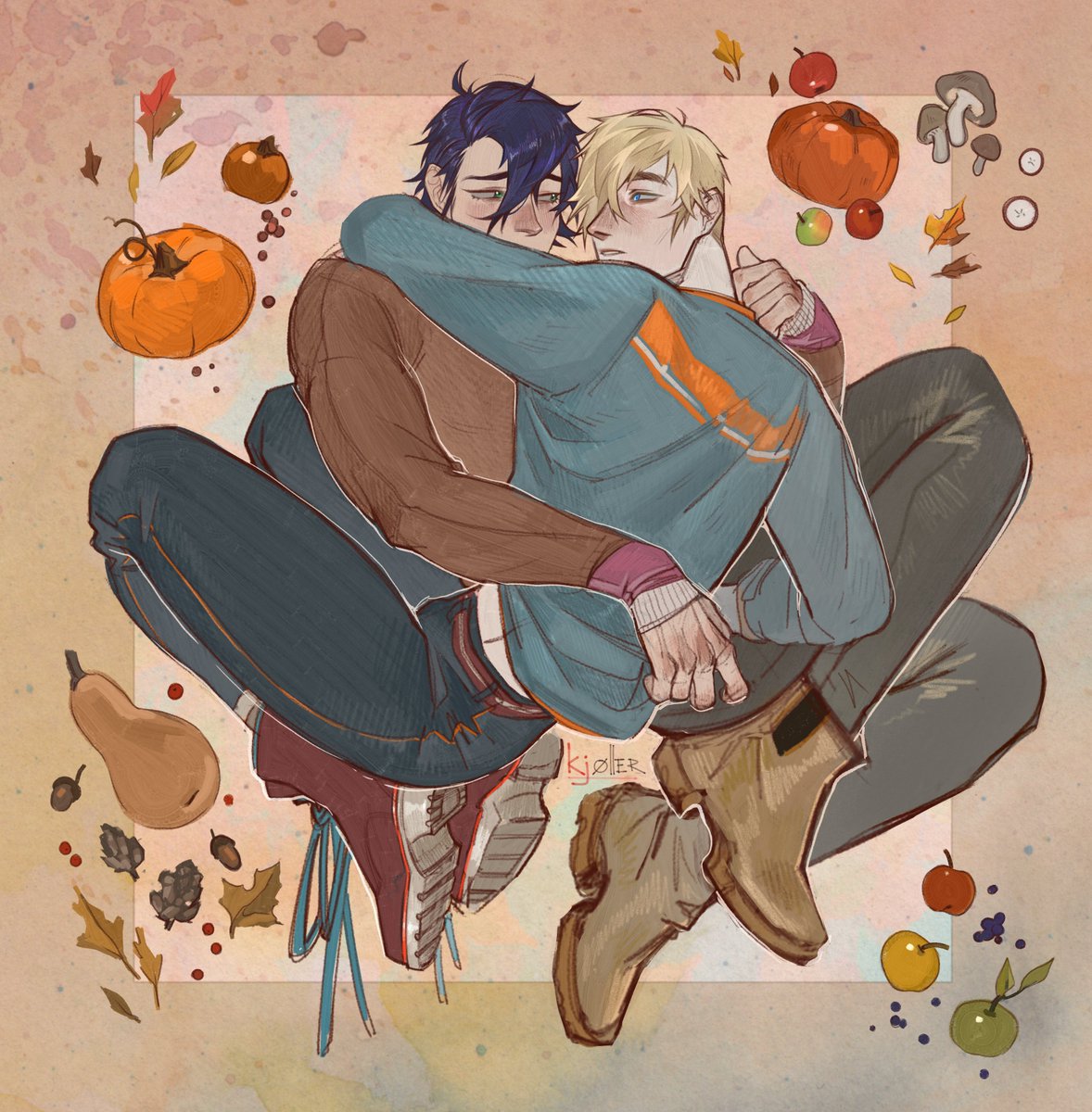 suchabby's tweet image. Hello!Sorry for not showing up for a while, sometimes mental problems catch me off guard. Many thanks to everyone who continues to be interested in my art!
Cozy #Sampard redraw that I drew year ago. Love you all and wish you as many happy days as possible Κβ γ£β β’β α΄₯β β’β Κβ γ£