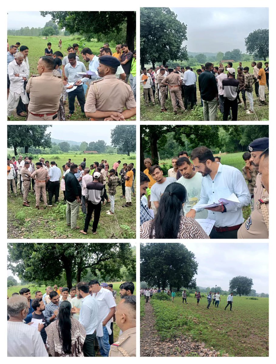 RTketan's tweet image. આજ રોજ મોજે રણધિકપુર ગામે પોલીસ આવાસની ફાળવણી માટે પો.સ.ઈશ્રી,આર.એફ.ઓશ્રી,સર્કલ ઓફિસરશ્રી, તથા ગામલોકો સાથે રહી ને સરકારી પડતર જમીન ની સ્થળ સ્થિતી ચકાસવામા આવી.@CollectorDahod