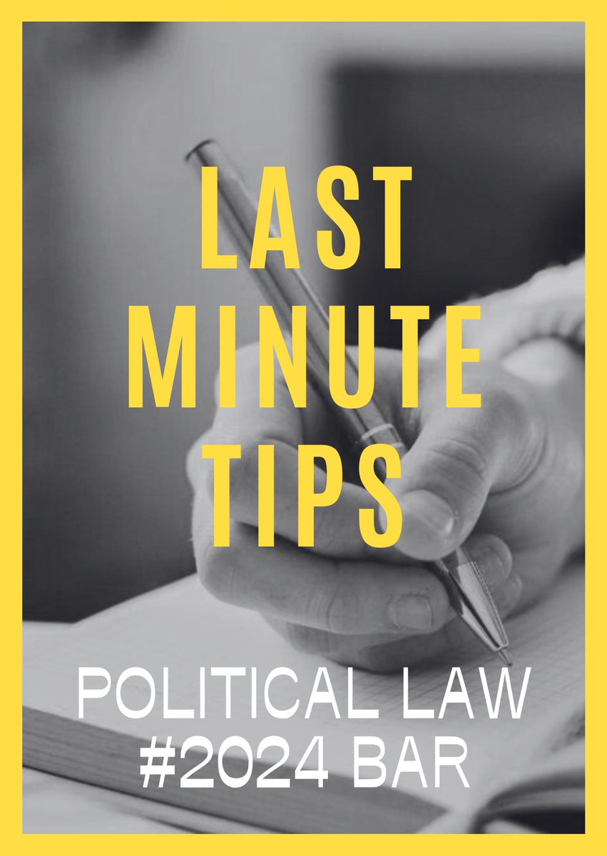 AgheroLabs's tweet image. Check your respective emails for the Last Minute Tips in Political Law! #15pages

YOU GOT THIS!!!