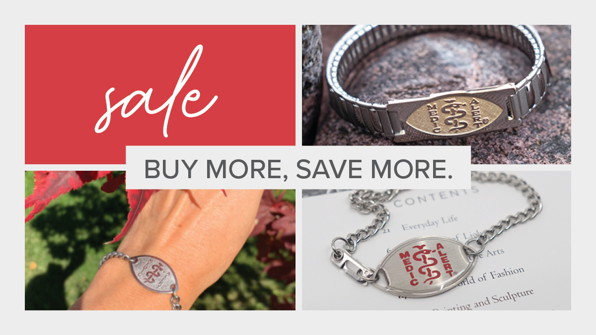 MedicAlertCA's tweet image. Psssst! Our September Sale starts on Monday! 

Get ready to save BIG on MedicAlert IDs, with deals up to $100 off! 

Mark your calendars and stay tuned! 

#MedicAlert #SeptemberSale #BuyMoreSaveMore