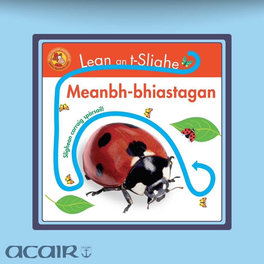 AcairBooks's tweet photo. Little ones will love using their fingers to follow the shiny trails. This tactile board book is packed with colourful illustrations to help encourage early learning.🐞
📕 https://t.co/ejW6SYYjZw
#Acair #reading #books #minibeasts #Gàidhlig #Gaelic #FtMG #GME #readtogether https://t.co/M46GmvwNR3