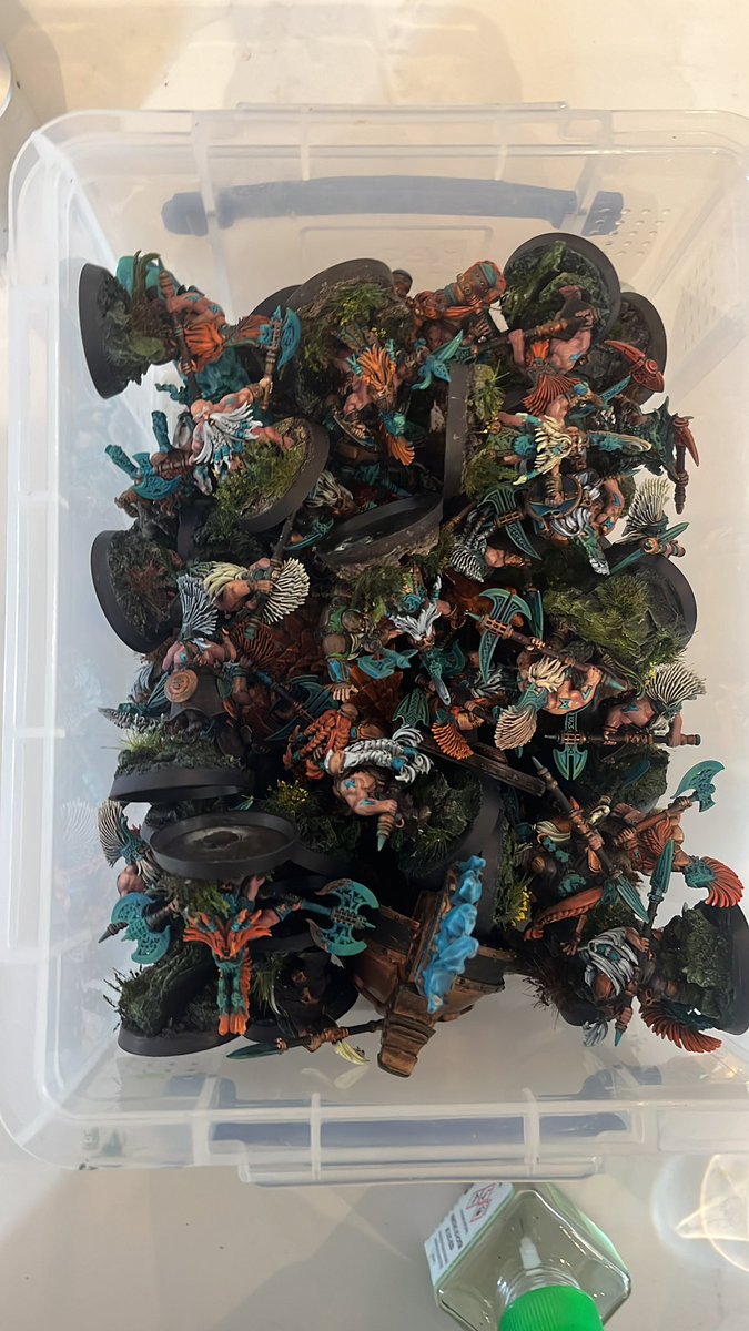 My slayers are all safely packed for the weekend, ready to travel down and begin NiF’s seige of York! Watch out <a href="/LordTwigg/">Twiggy</a>