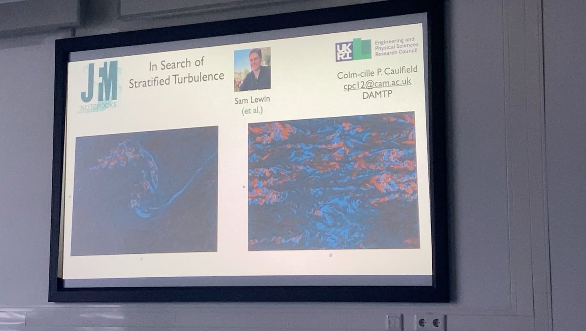 Richard Stevens (@rjamstevens) on Twitter photo Enjoyed a fantastic seminar by Colm-cille Caulfield (<a href="/Cambridge_Uni/">Cambridge University</a>; <a href="/JFluidMech/">Journal of Fluid Mechanics</a>) hosted by @Poftwente. He highlighted the importance of understanding stably stratified flows in geophysical systems like the atmosphere, lakes, and oceans—key to understanding climate dynamics. Enjoyed a fantastic seminar by Colm-cille Caulfield (<a href="/Cambridge_Uni/">Cambridge University</a>; <a href="/JFluidMech/">Journal of Fluid Mechanics</a>) hosted by @Poftwente. He highlighted the importance of understanding stably stratified flows in geophysical systems like the atmosphere, lakes, and oceans—key to understanding climate dynamics.