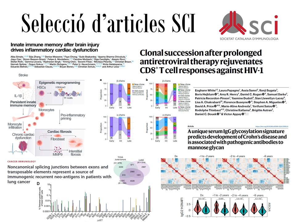 Societat Catalana d'Immunologia (@scimmunologia) on Twitter photo 🔬 Selecció d'articles científics (agost 2024).
👉 Des de <a href="/SCImmunologia/">Societat Catalana d'Immunologia</a> fem una petita recomanació mensual de publicacions destacades en el camp de la immunologia.
📍 Podeu trobar la selecció del mes d'agost 2024 a la nostra web:
sci.cat/index.php?p=pa… 🔬 Selecció d'articles científics (agost 2024).
👉 Des de <a href="/SCImmunologia/">Societat Catalana d'Immunologia</a> fem una petita recomanació mensual de publicacions destacades en el camp de la immunologia.
📍 Podeu trobar la selecció del mes d'agost 2024 a la nostra web:
sci.cat/index.php?p=pa…
