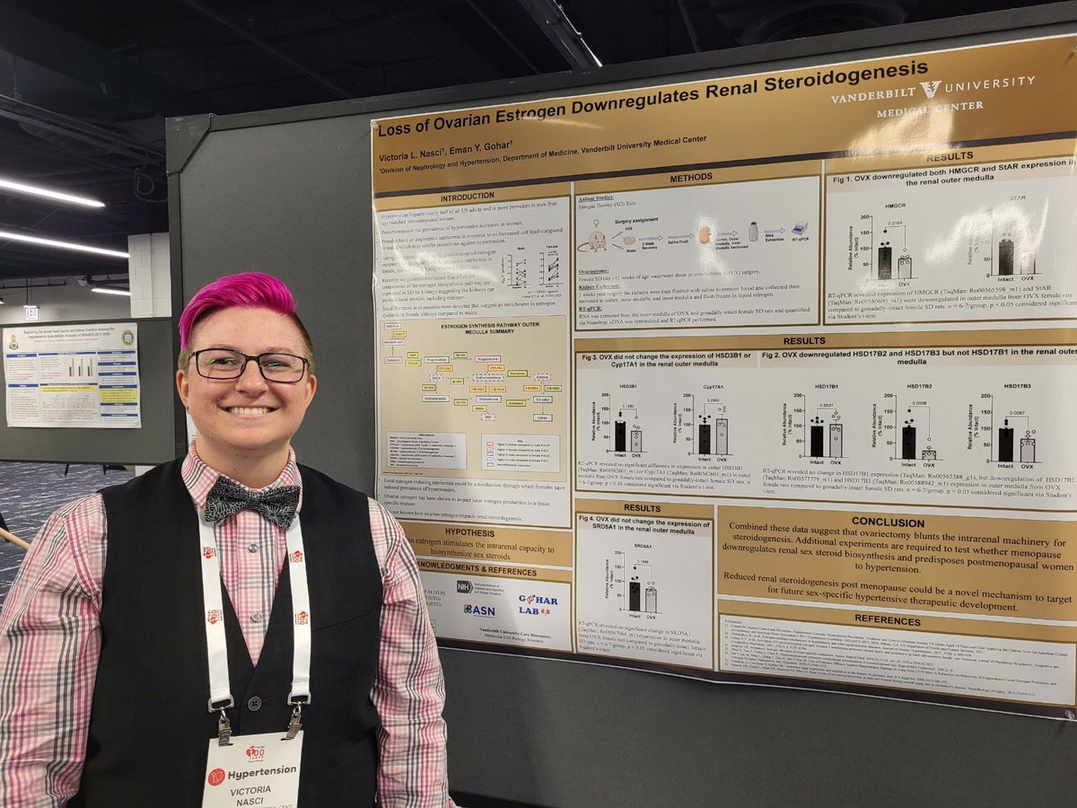 Honored to receive the New Investigator Award and had a blast presenting my work yesterday at #Hypertension24 now to start day number 2!