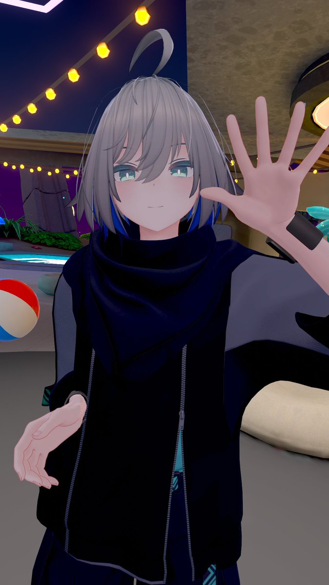 heruga_mk3's tweet photo. 代理アバター完成しました。嬉しい！よろしくお願いします！！
#VRChat #VRChat始めました https://t.co/WoyMONBuka